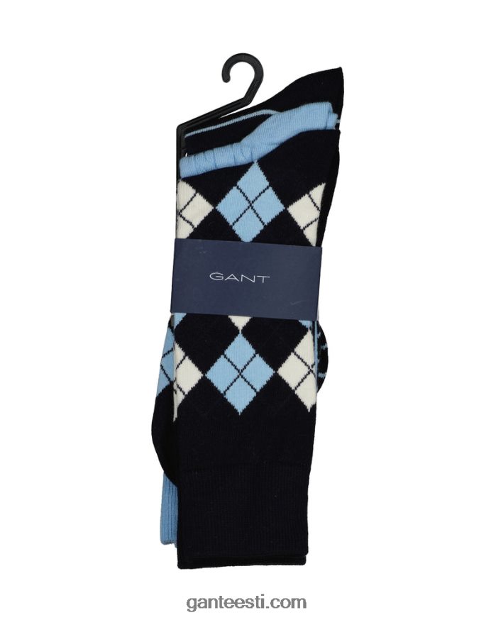 GANT mehed mereline 3-pakendis argyle sokid NBR64N531