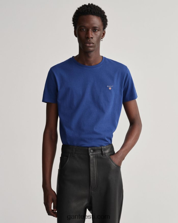 GANT mehed Sügavsinine originaal t-särk NBR64N135