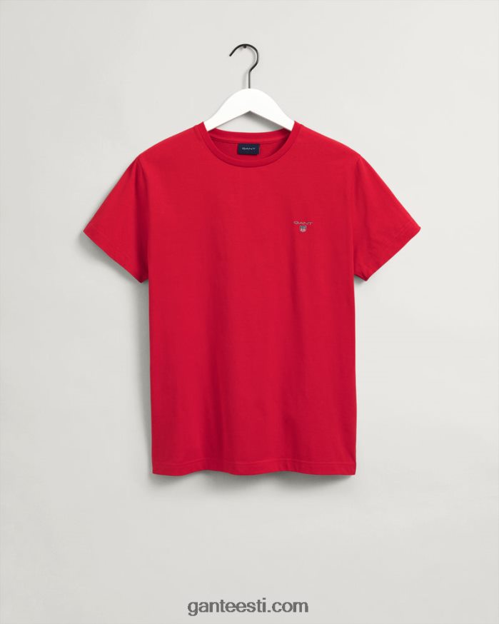 GANT mehed erepunane originaal t-särk NBR64N171