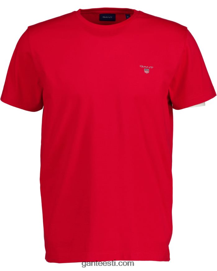 GANT mehed erepunane originaal t-särk NBR64N171