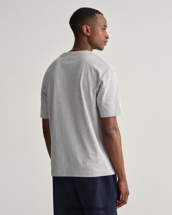 GANT mehed hall melanž ikoon g oluline t-särk NBR64N154