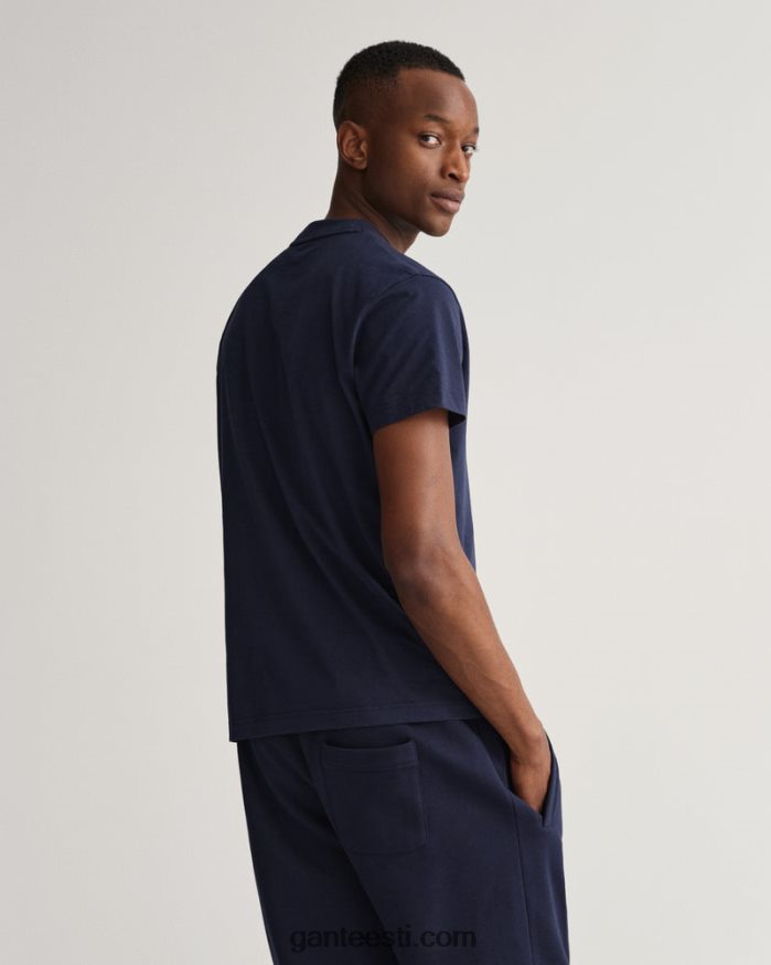 GANT mehed õhtusinine crest shield t-särk NBR64N199