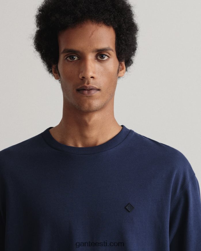 GANT mehed õhtusinine ikoon g oluline t-särk NBR64N147