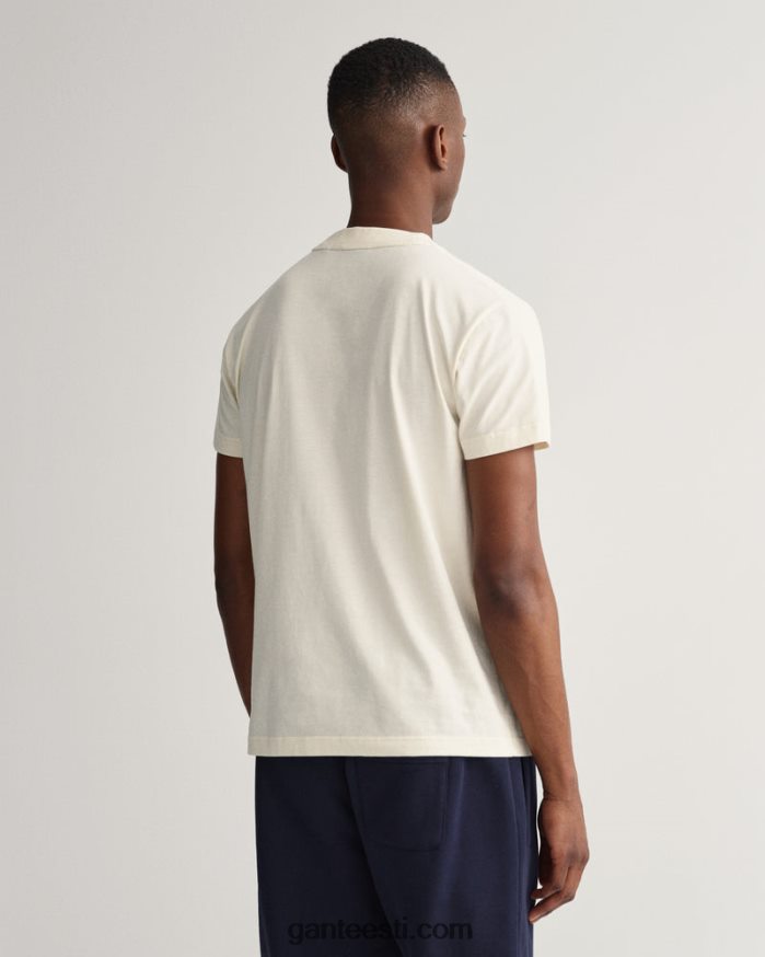 GANT mehed kreem crest shield t-särk NBR64N160