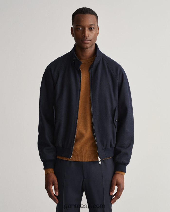 GANT mehed õhtusinine villane harringtoni jope NBR64N377