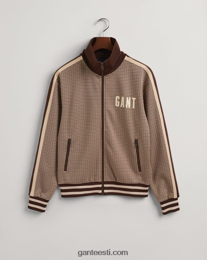 GANT mehed šokolaadipruun houndstooth dressi jope NBR64N378