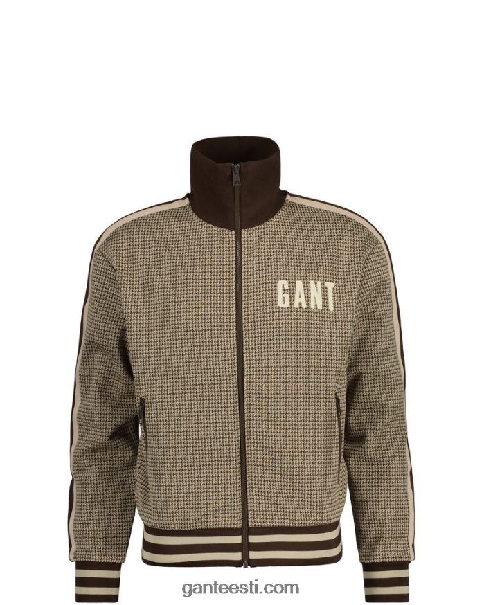 GANT mehed šokolaadipruun houndstooth dressi jope NBR64N378