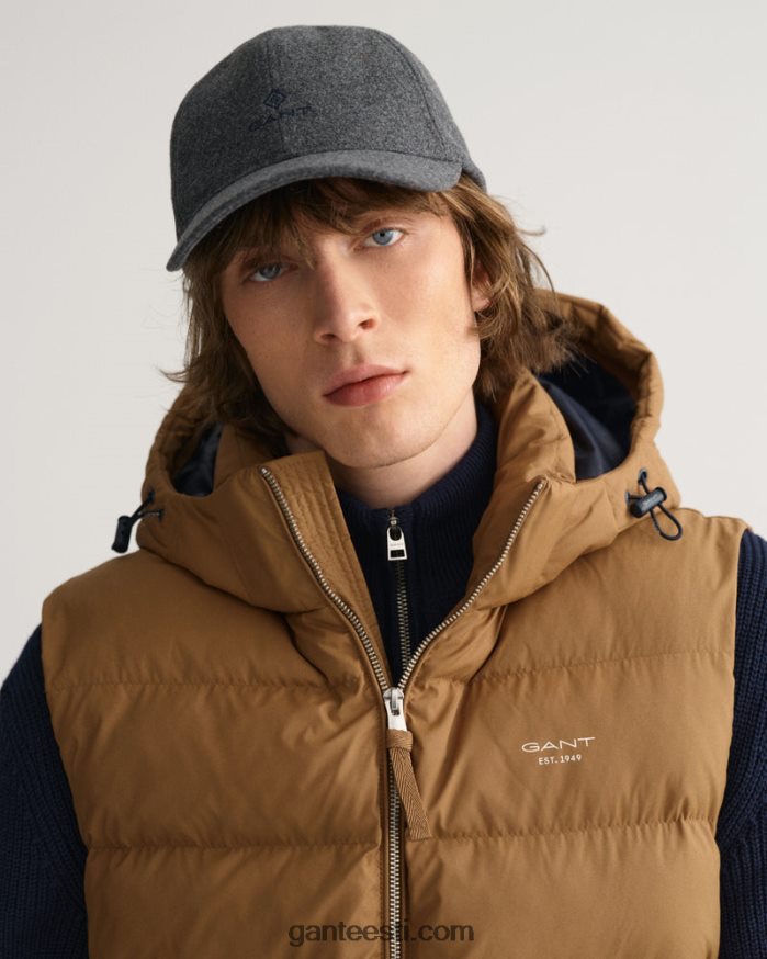 GANT mehed röstitud pähkel aktiivne pilvevest NBR64N395