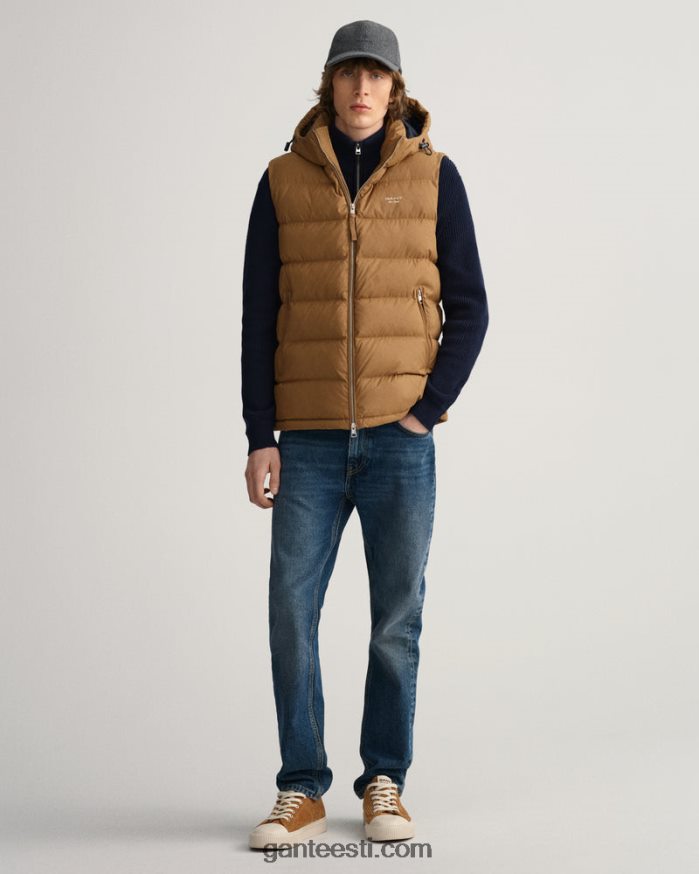 GANT mehed röstitud pähkel aktiivne pilvevest NBR64N395