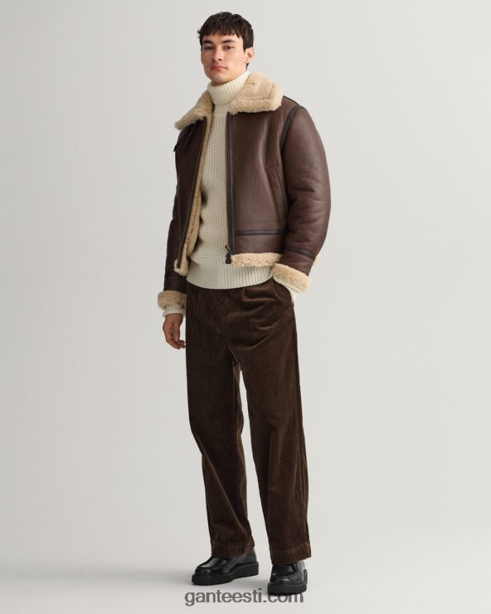 GANT mehed rikkalik pruun pügamisjope NBR64N370