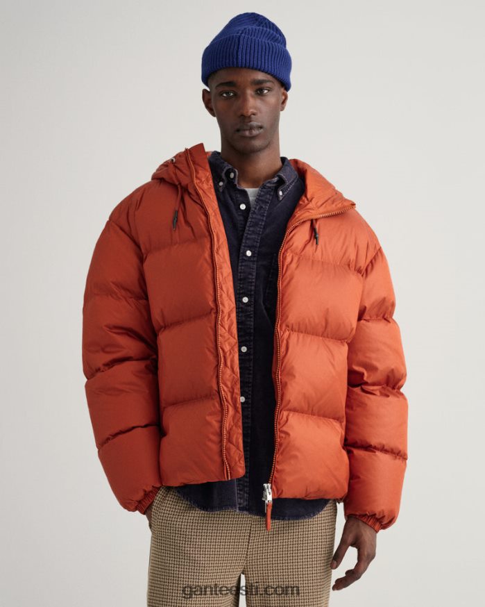 GANT mehed tume ooker läikiv puhvis jope NBR64N380