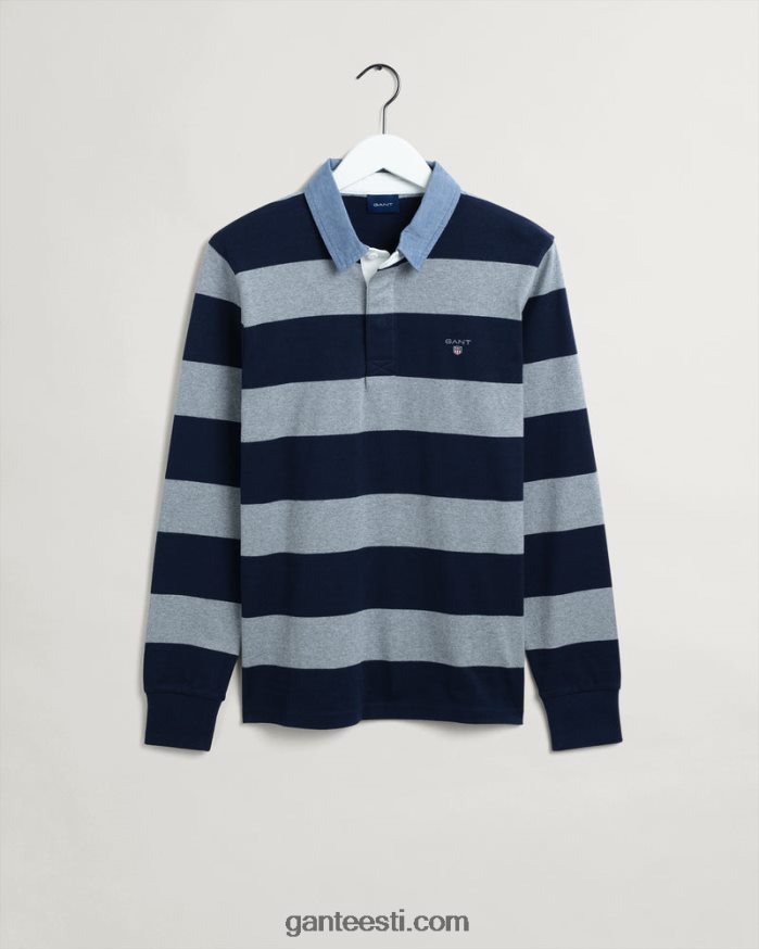 GANT mehed hall melanž originaal bartripe raske vaip NBR64N211