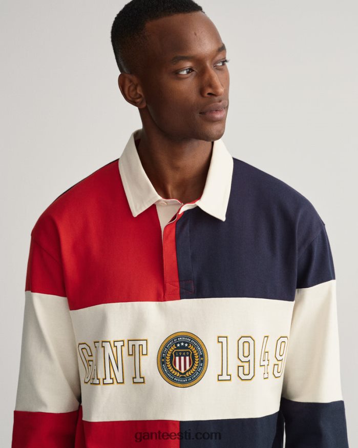 GANT mehed õhtusinine harjakilbiga vaip NBR64N214