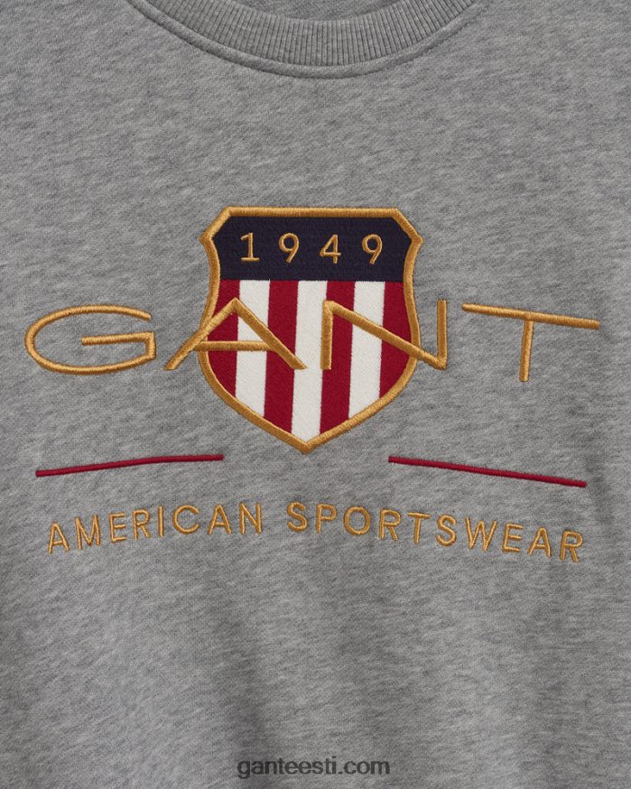 GANT naised hall melanž daamid arhiiv shield crew kael higi NBR64N726
