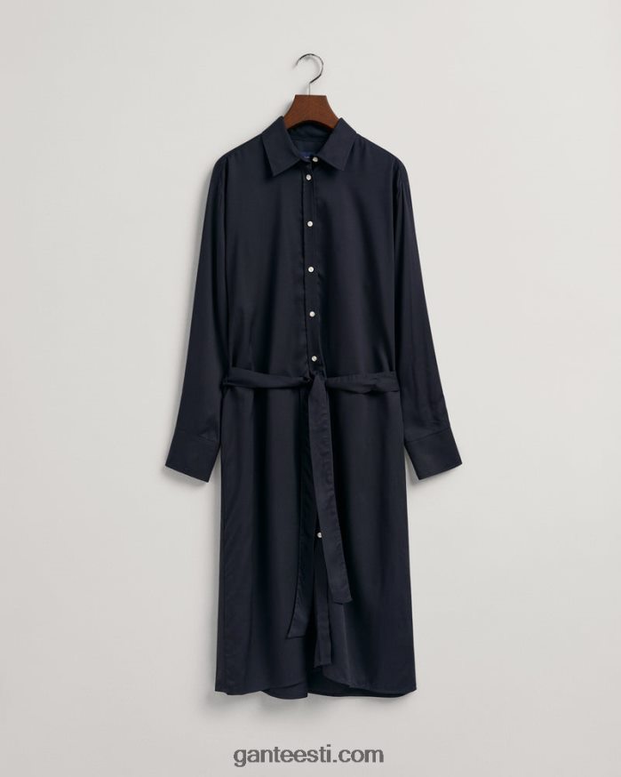 GANT naised õhtusinine a-line särkkleit NBR64N646