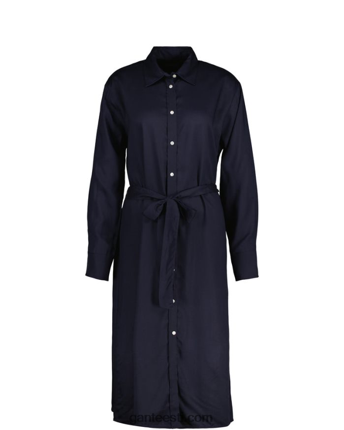 GANT naised õhtusinine a-line särkkleit NBR64N646