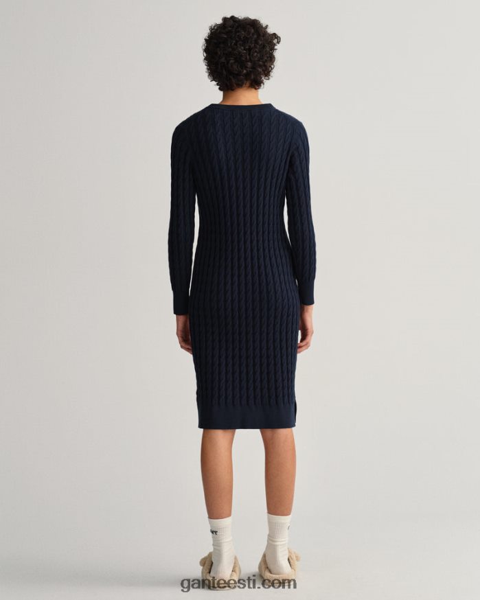 GANT naised õhtusinine keeratud trosskleit NBR64N645