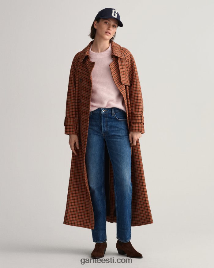 GANT naised hõbedane pojeng villane soonik kaelusega kampsun NBR64N707