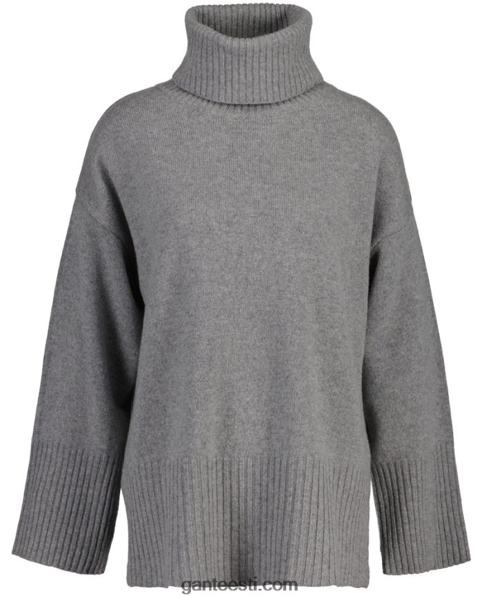 GANT naised hall melanž lounge rollneck kampsun NBR64N677