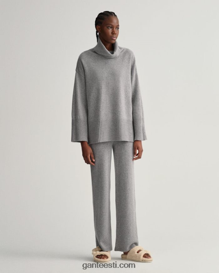 GANT naised hall melanž lounge rollneck kampsun NBR64N677