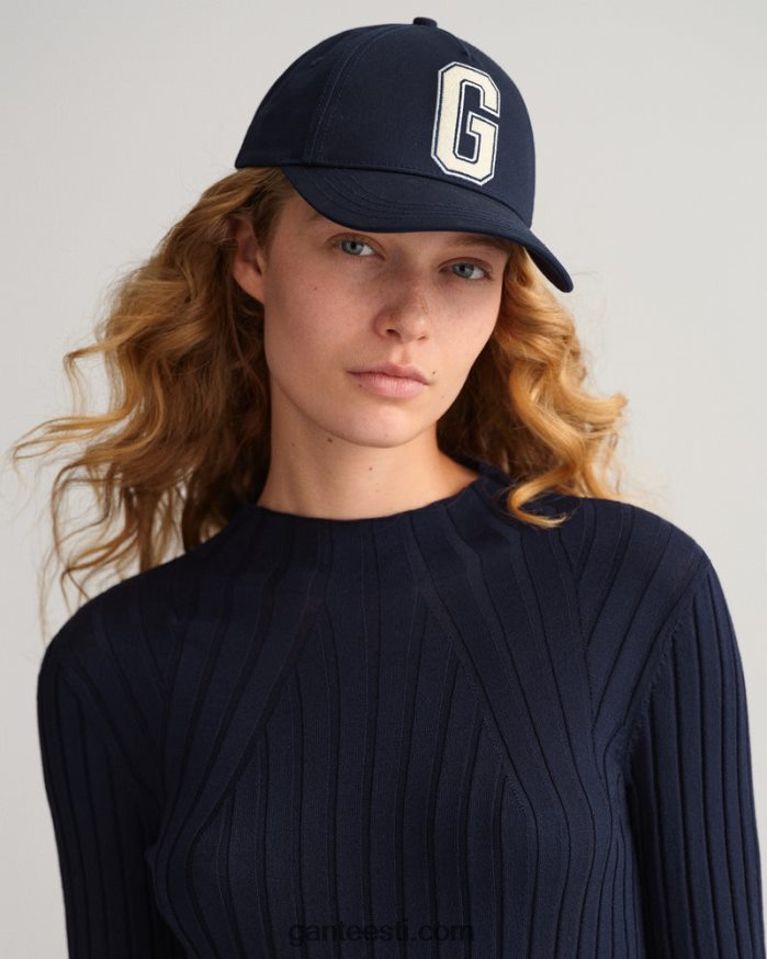 GANT naised õhtusinine soonik kootud topp NBR64N697