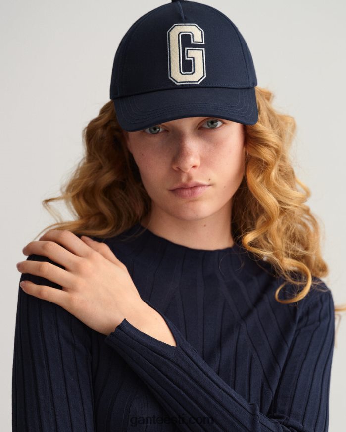 GANT naised õhtusinine soonik kootud topp NBR64N697