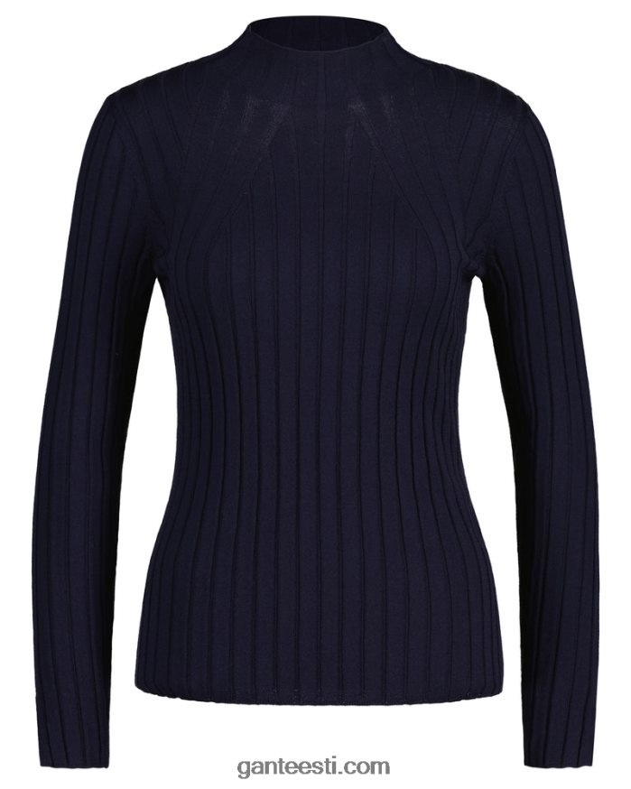 GANT naised õhtusinine soonik kootud topp NBR64N697