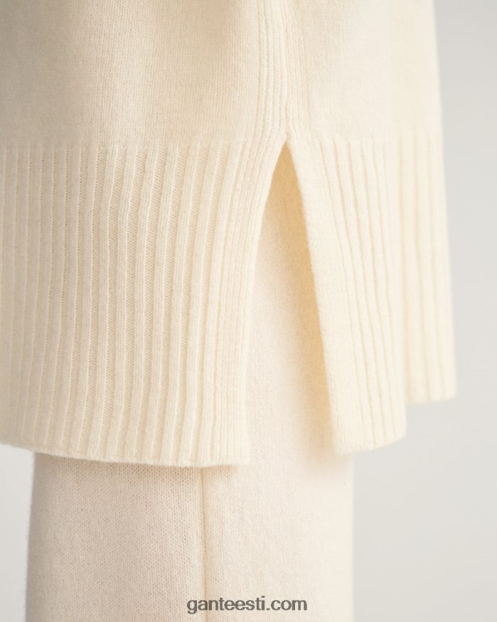 GANT naised kreem lounge rollneck kampsun NBR64N676