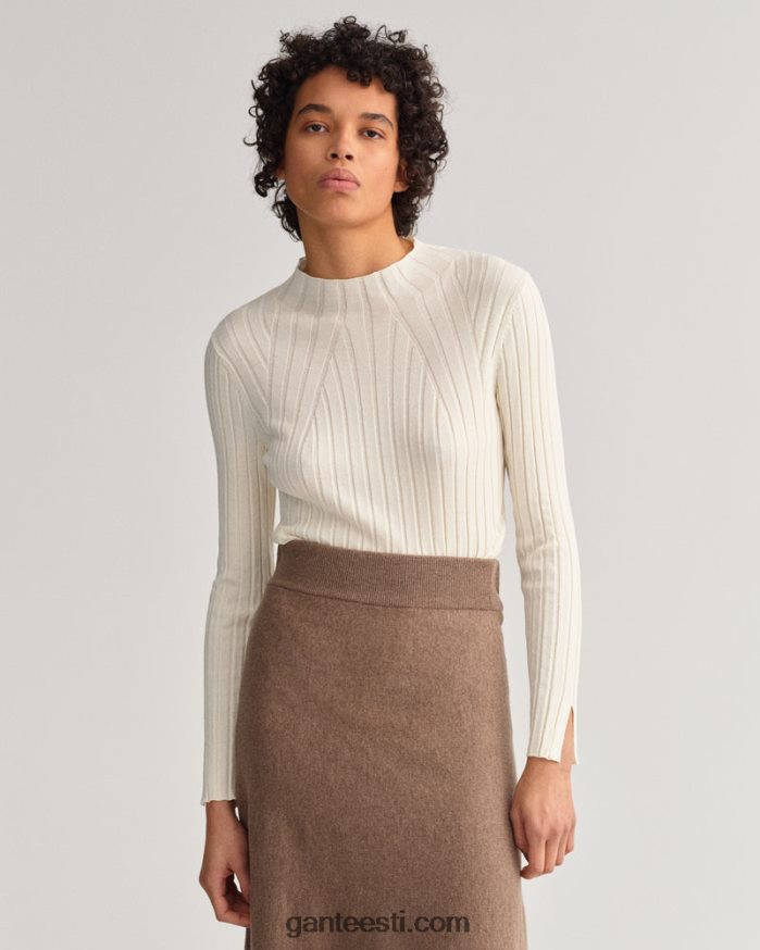GANT naised kreem soonik kootud topp NBR64N671