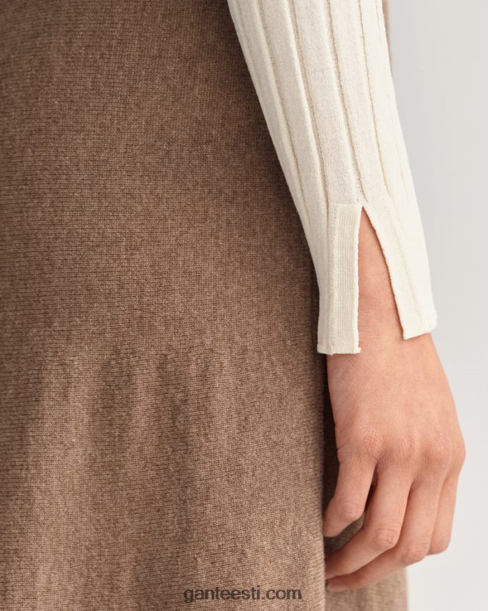 GANT naised kreem soonik kootud topp NBR64N671