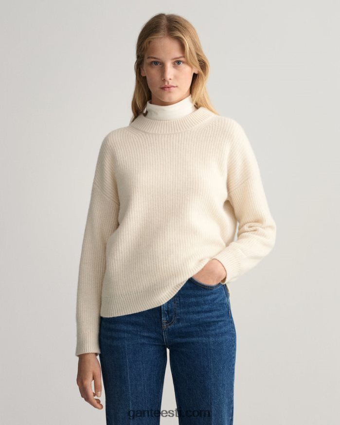 GANT naised kreem villane soonik kaelusega kampsun NBR64N663