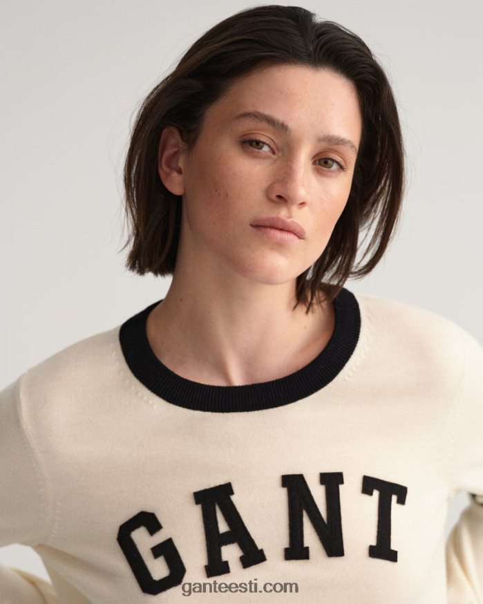 GANT naised linane kollegiaalne kaelusega kampsun NBR64N672