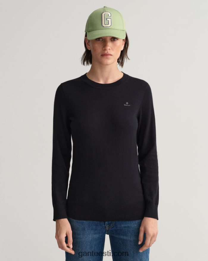 GANT naised must puuvillane kašmiir kaelusega kampsun NBR64N687