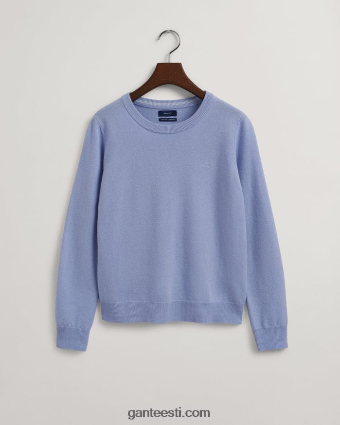 GANT naised sinine kelluke ülipeen lambavillast kaelusega kampsun NBR64N705