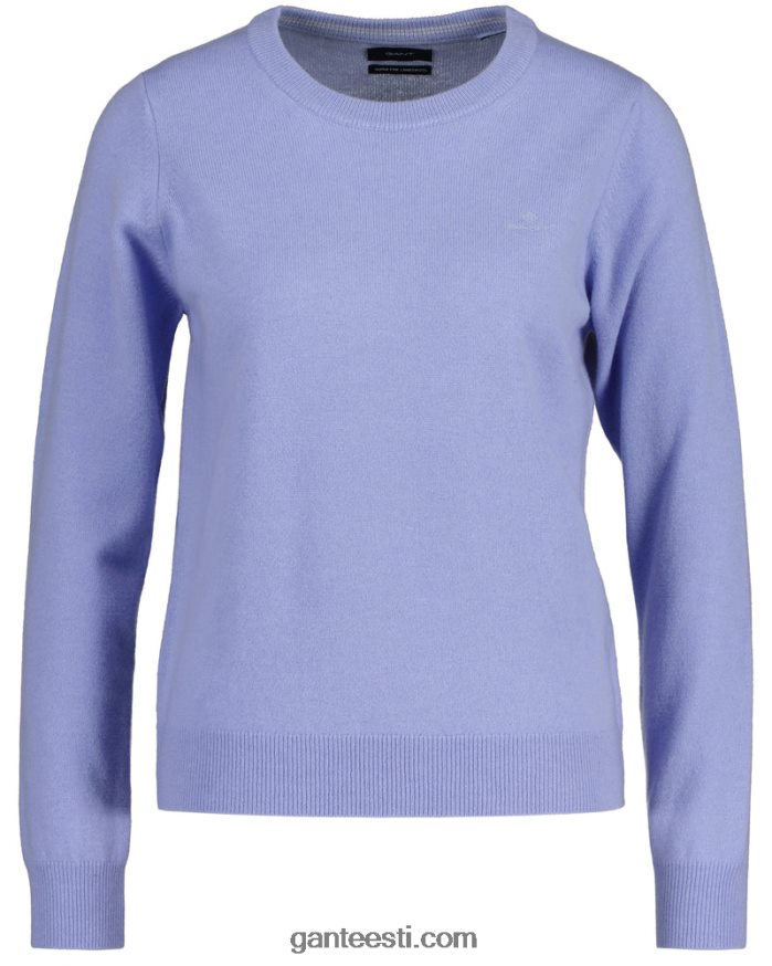 GANT naised sinine kelluke ülipeen lambavillast kaelusega kampsun NBR64N705