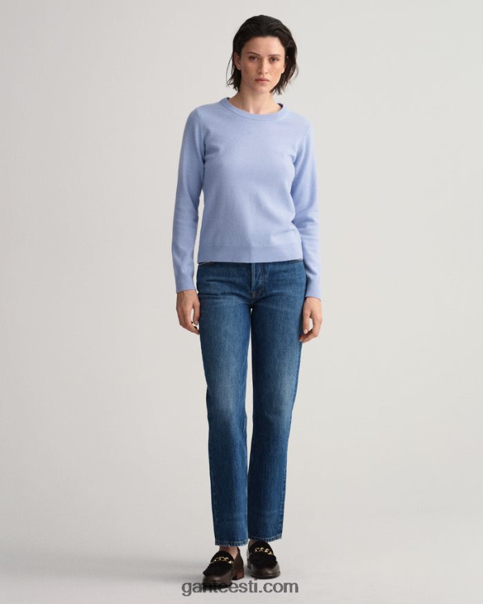 GANT naised sinine kelluke ülipeen lambavillast kaelusega kampsun NBR64N705