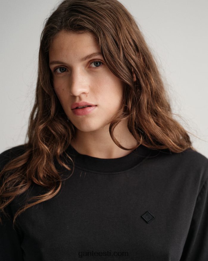 GANT naised eebenipuu must ikoon g oluline t-särk NBR64N606