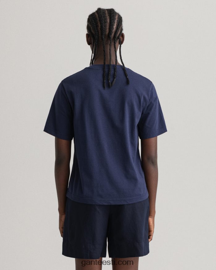 GANT naised õhtusinine ikoon g oluline t-särk NBR64N604