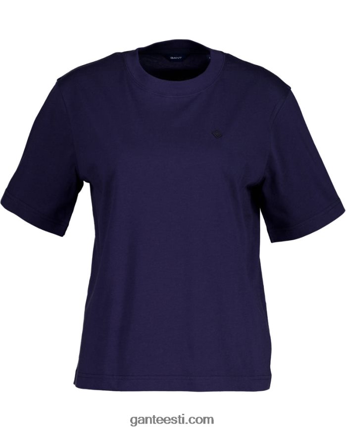 GANT naised õhtusinine ikoon g oluline t-särk NBR64N604