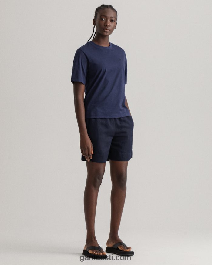 GANT naised õhtusinine ikoon g oluline t-särk NBR64N604