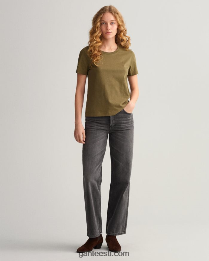 GANT naised jahimees roheline originaal t-särk NBR64N628