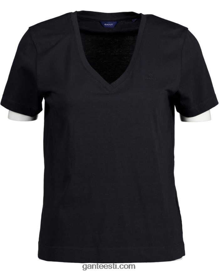 GANT naised must originaal V-kaelusega T-särk NBR64N623