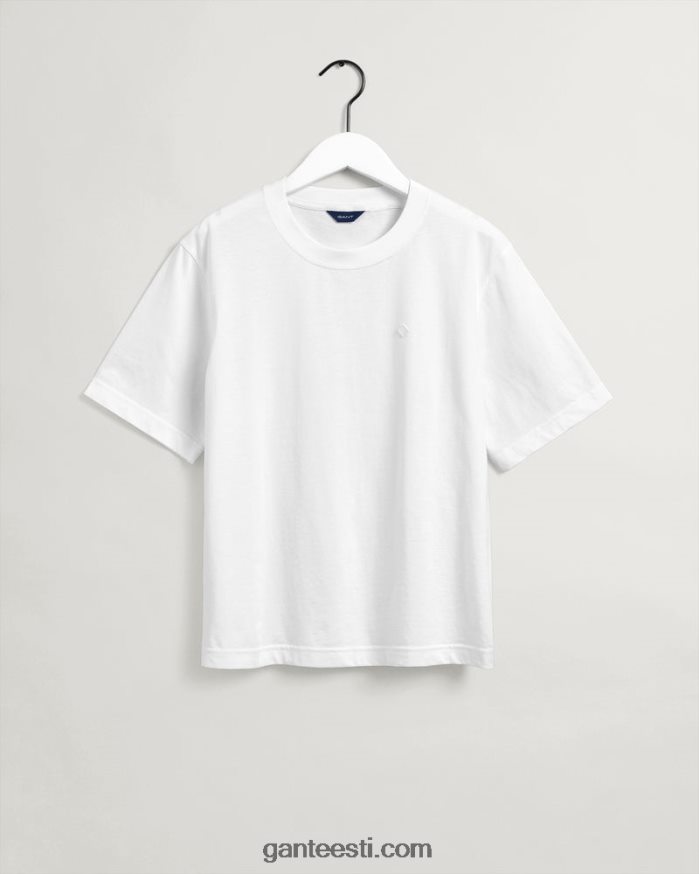 GANT naised valge ikoon g oluline t-särk NBR64N601