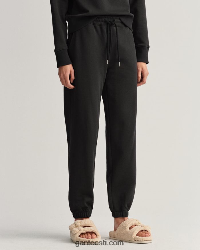 GANT naised eebenipuu must lõdvestunud ikoon g olulised dressipüksid NBR64N713