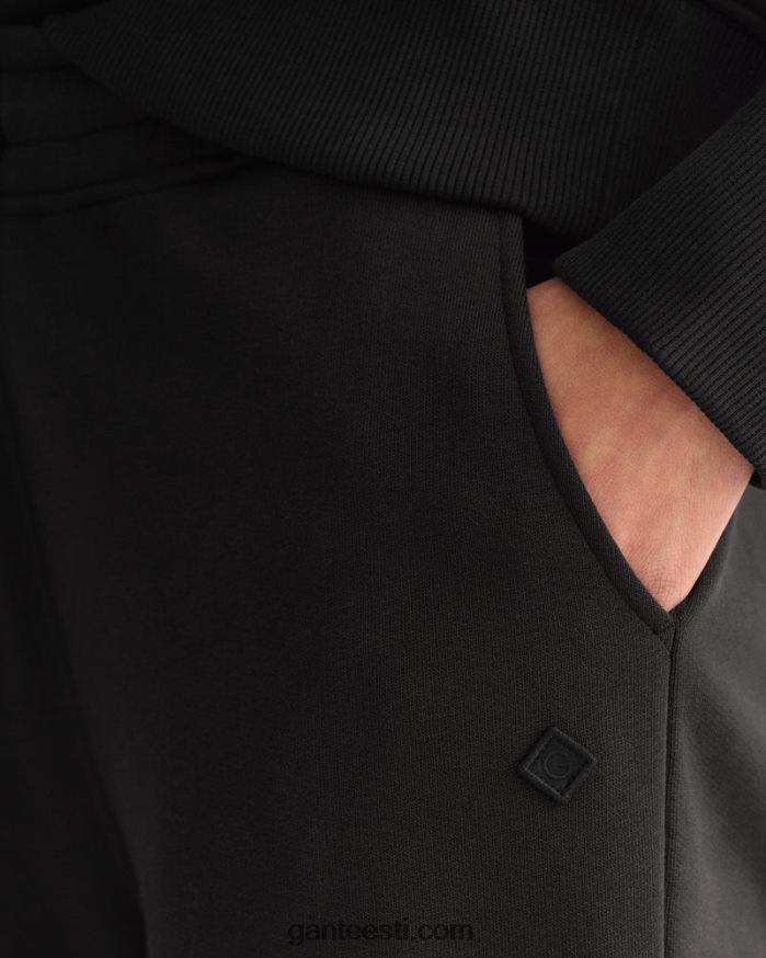 GANT naised eebenipuu must lõdvestunud ikoon g olulised dressipüksid NBR64N713