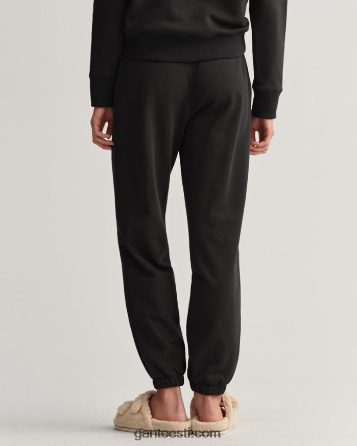 GANT naised eebenipuu must lõdvestunud ikoon g olulised dressipüksid NBR64N713