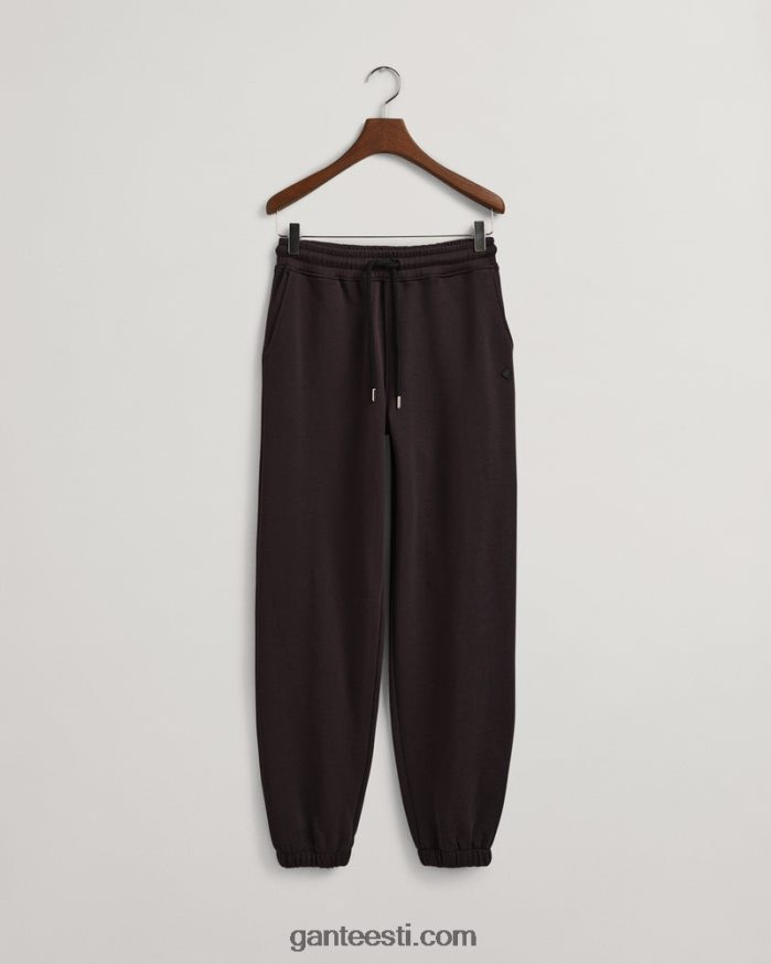 GANT naised eebenipuu must lõdvestunud ikoon g olulised dressipüksid NBR64N713