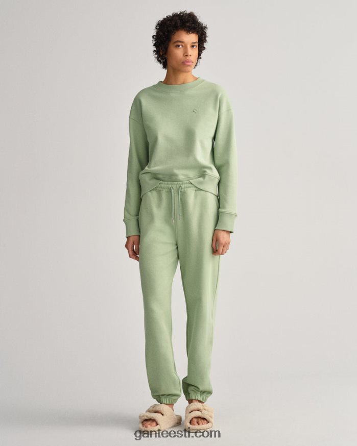 GANT naised eukalüpti roheline lõdvestunud ikoon g olulised dressipüksid NBR64N714