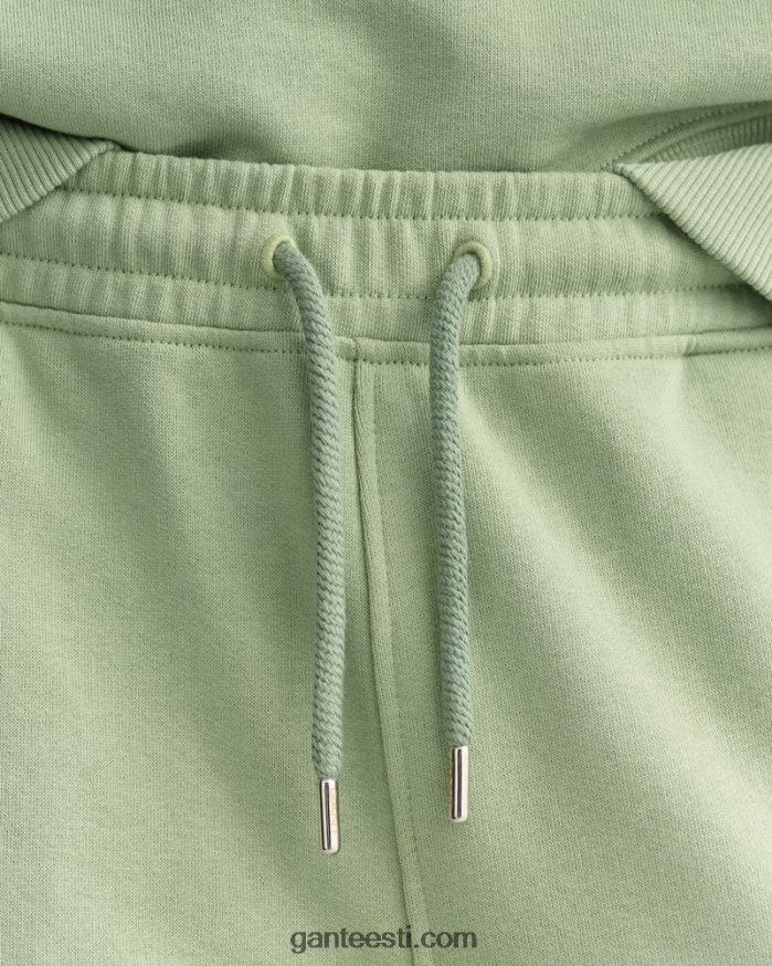 GANT naised eukalüpti roheline lõdvestunud ikoon g olulised dressipüksid NBR64N714