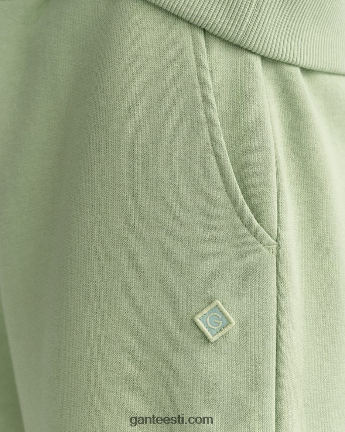 GANT naised eukalüpti roheline lõdvestunud ikoon g olulised dressipüksid NBR64N714